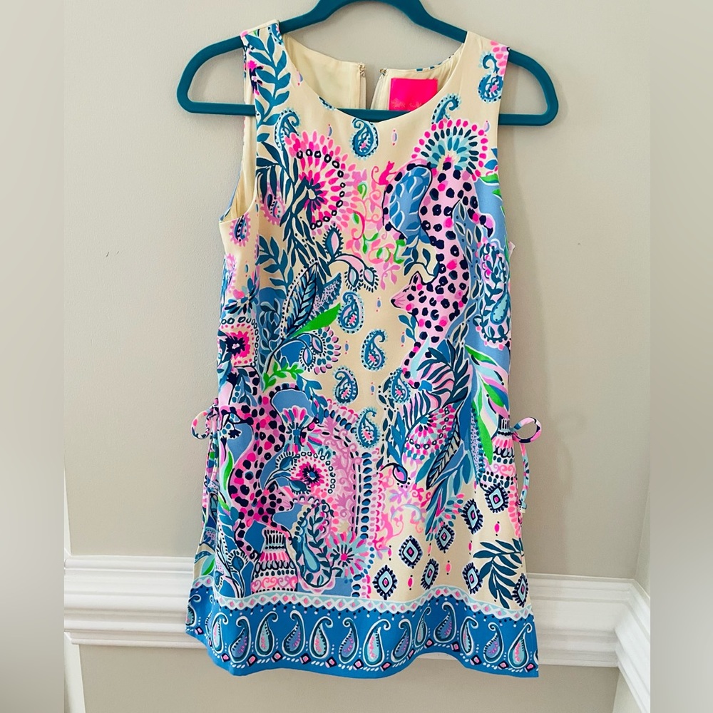 Lilly Pulitzer new with tags Donna romper in macadamia size 4